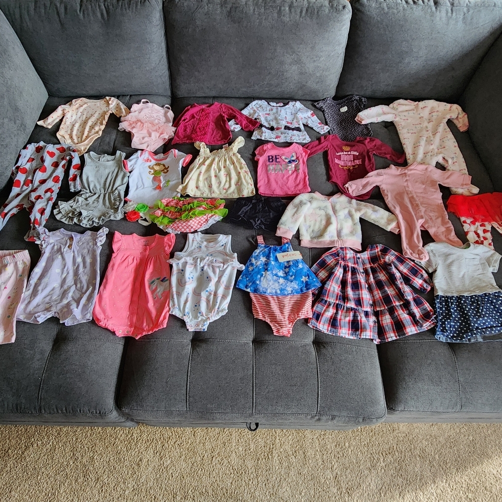 6-9 Month Baby Girl Clothing Bundle